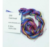Шёлковое мулине Dinky-Dyes S-268 Carnival